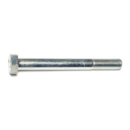 Midwest Fastener Class 8.8, M12-1.25 Hex Head Cap Screw, Zinc Plated Steel, 110 mm L, 3 PK 73591